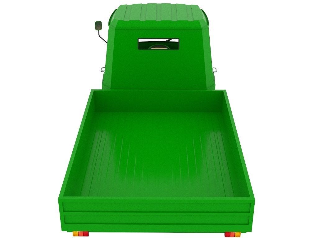 Three Wheel Pickup 3D model_3