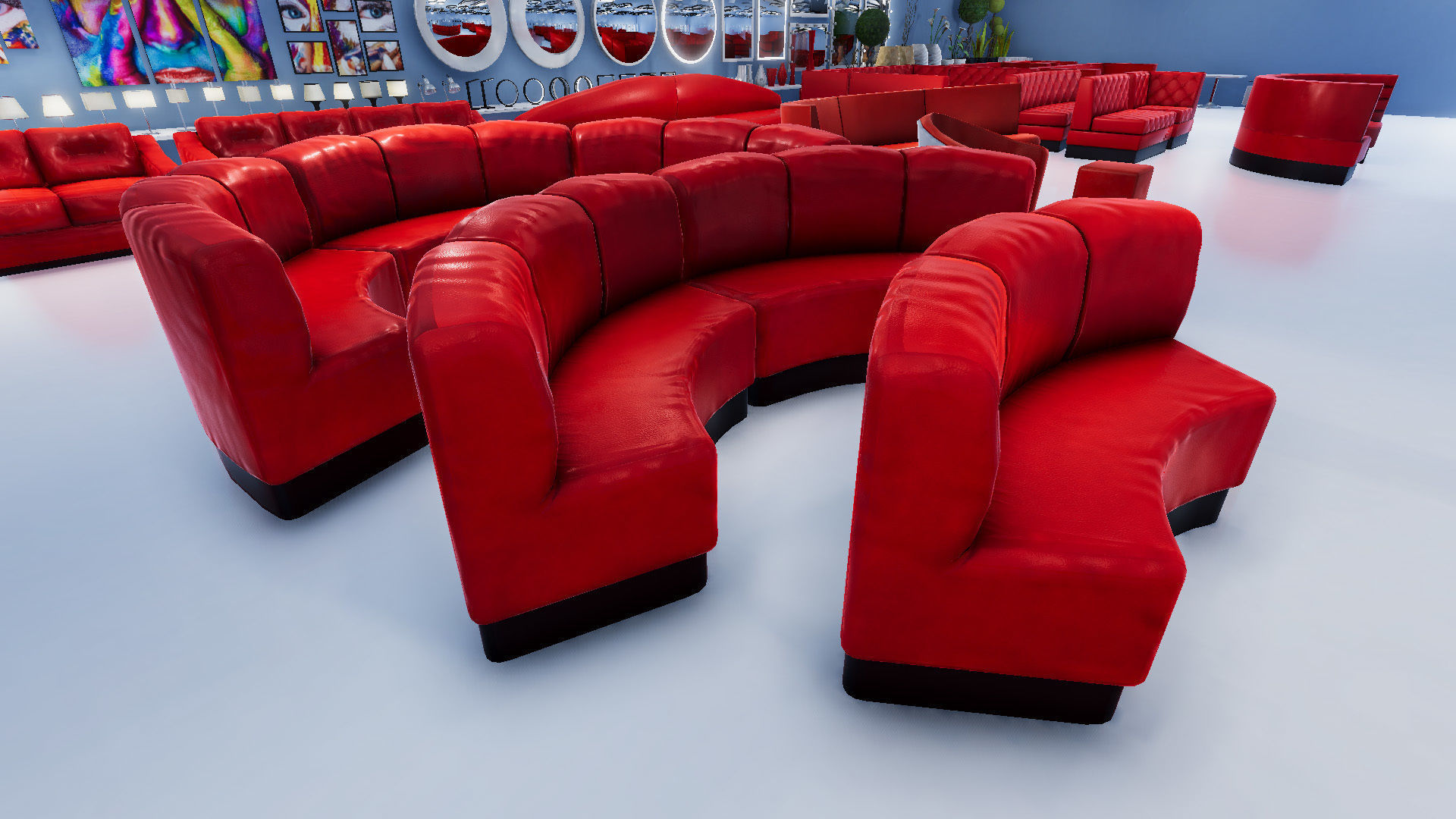 Night Club props - Unity Low-poly 3D model_18