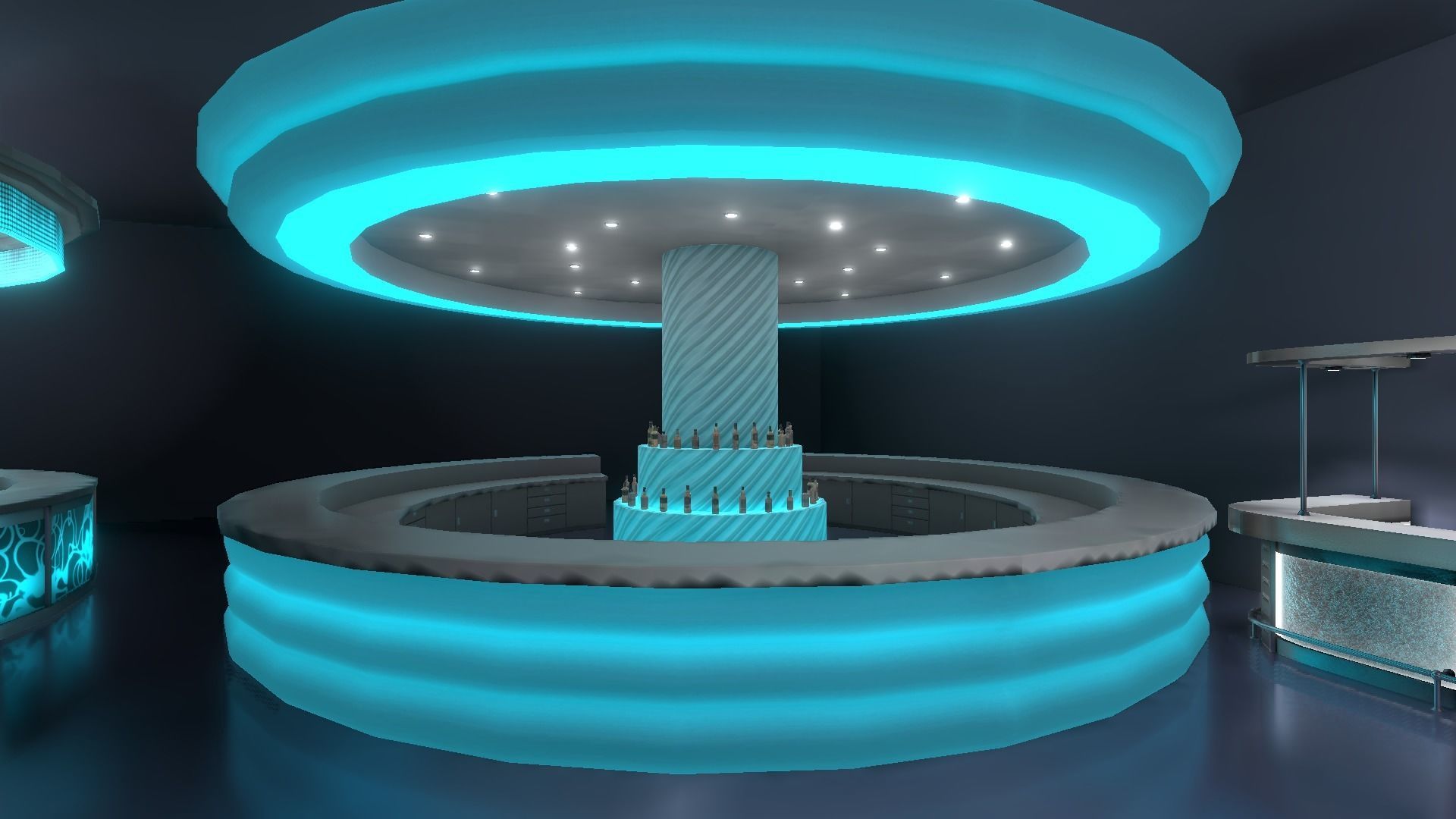 Night Club props - Unity Low-poly 3D model_10