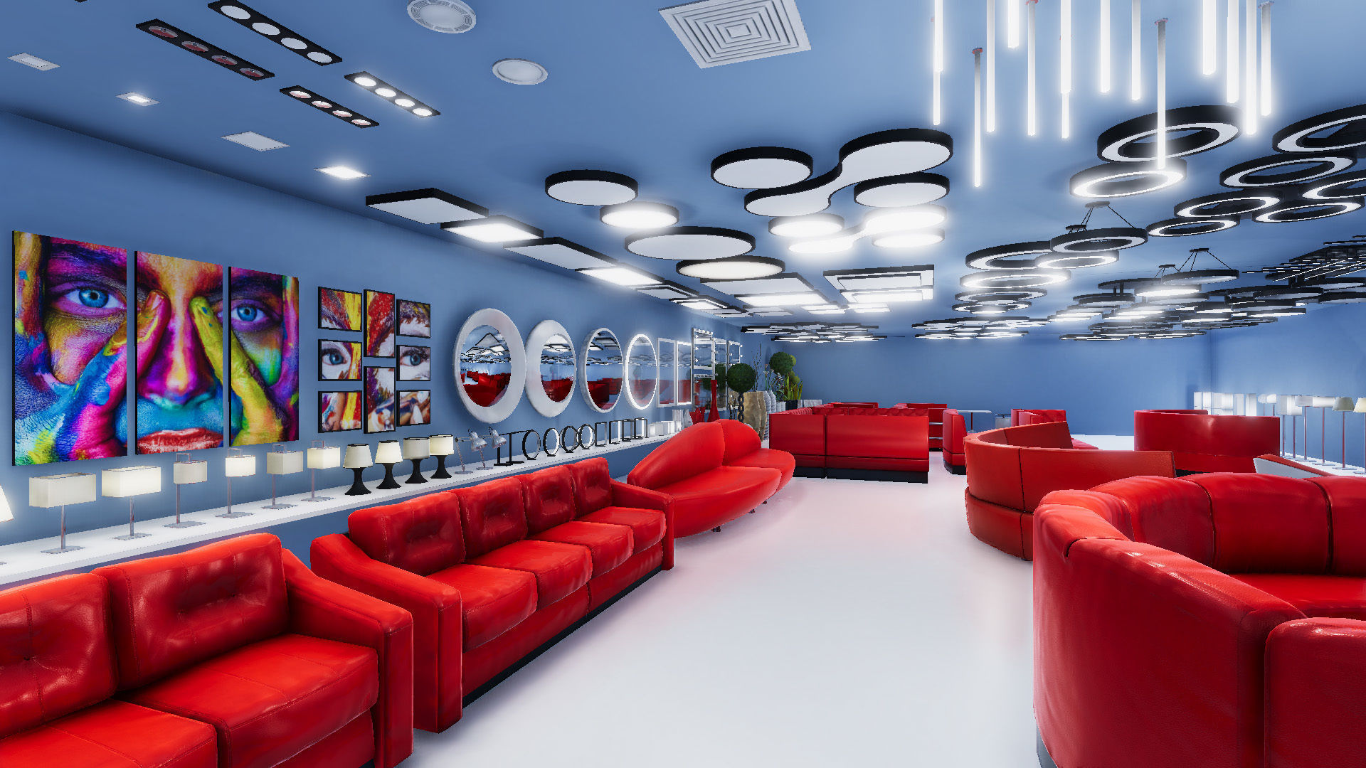 Night Club props - Unity Low-poly 3D model_15