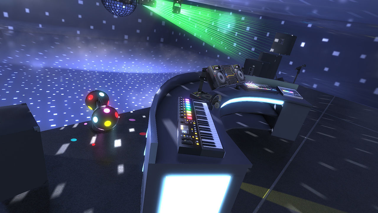 Night Club props - Unity Low-poly 3D model_5