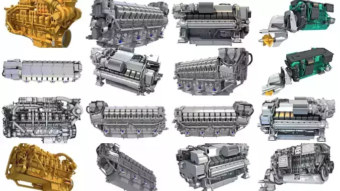 Propulsion Engine 3D Models 3D Model Collection