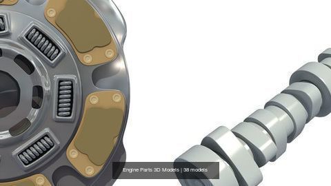 Engine Parts 3D Models 3D Model Collection_5