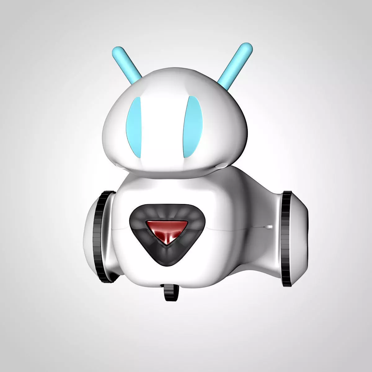 educational robot Free 3D model_0