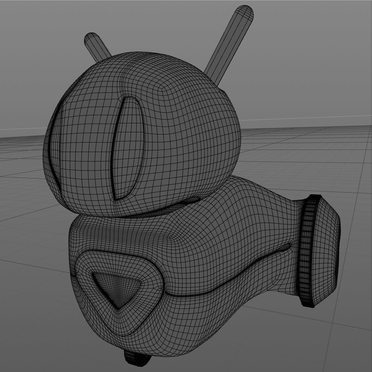 educational robot Free 3D model_7