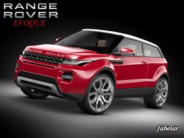 Range Rover Evoque 3D model_0