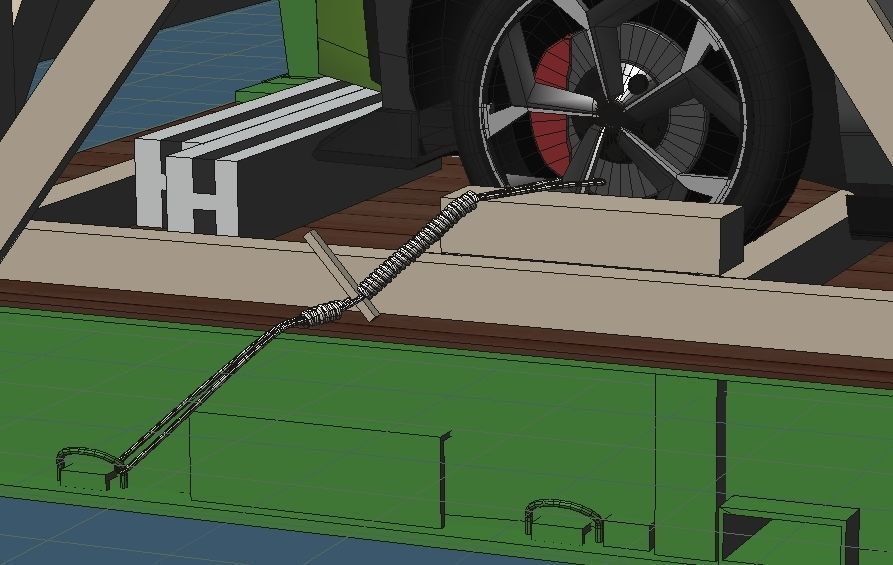 ForkLift Type General purpose Container Handler 3D model_12