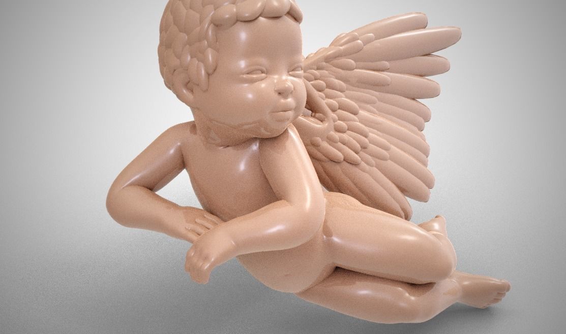 Little Angel 3D print model_8