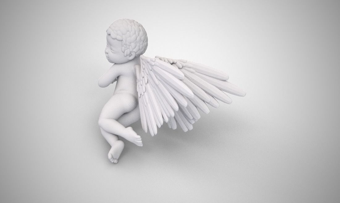 Little Angel 3D print model_4