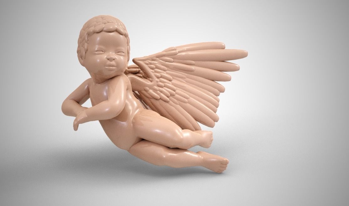 Little Angel 3D print model_6