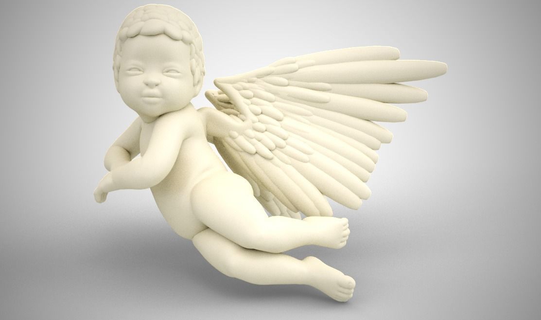 Little Angel 3D print model_2