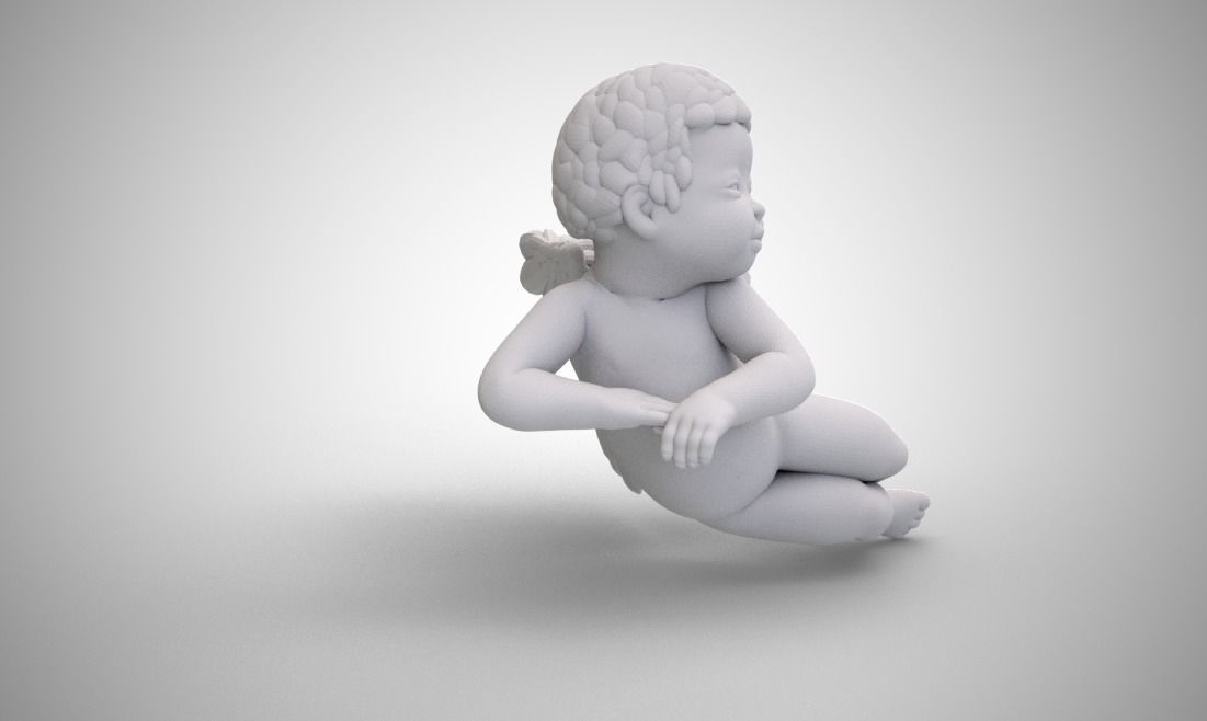 Little Angel 3D print model_5