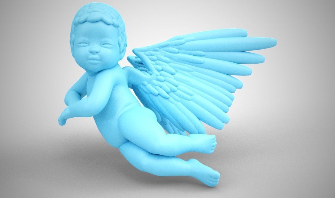 Little Angel 3D print model_1