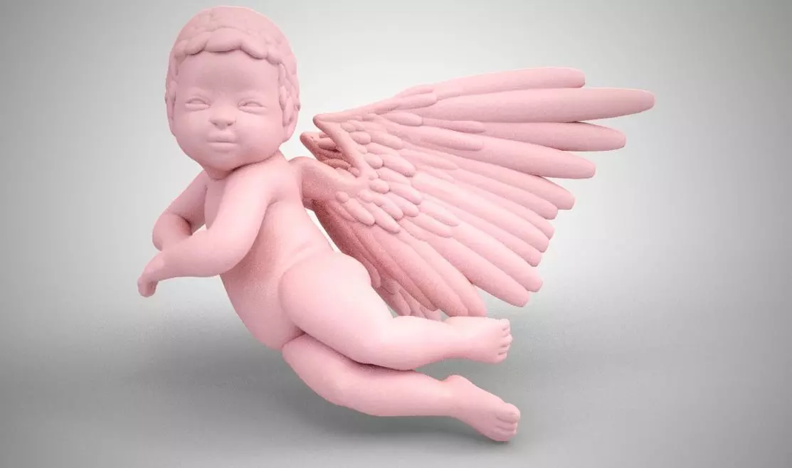 Little Angel 3D print model_0