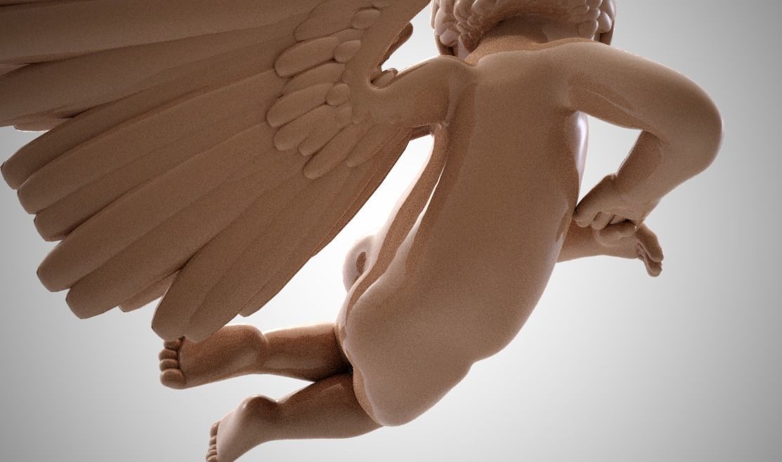 Little Angel 3D print model_9