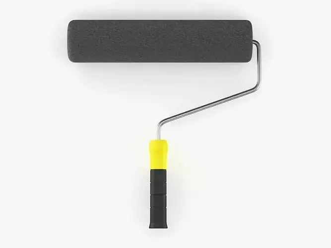 Paint Roller 3D model