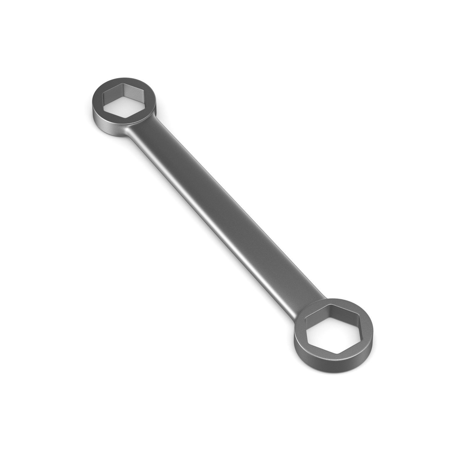 9 Wrenches Collection wrench 3D model_5