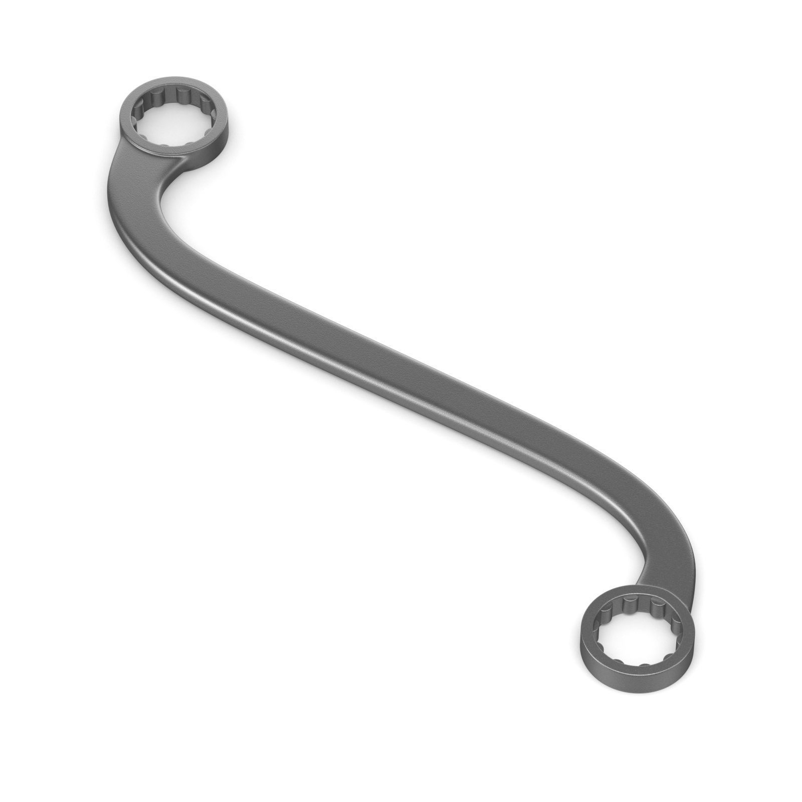 9 Wrenches Collection wrench 3D model_7