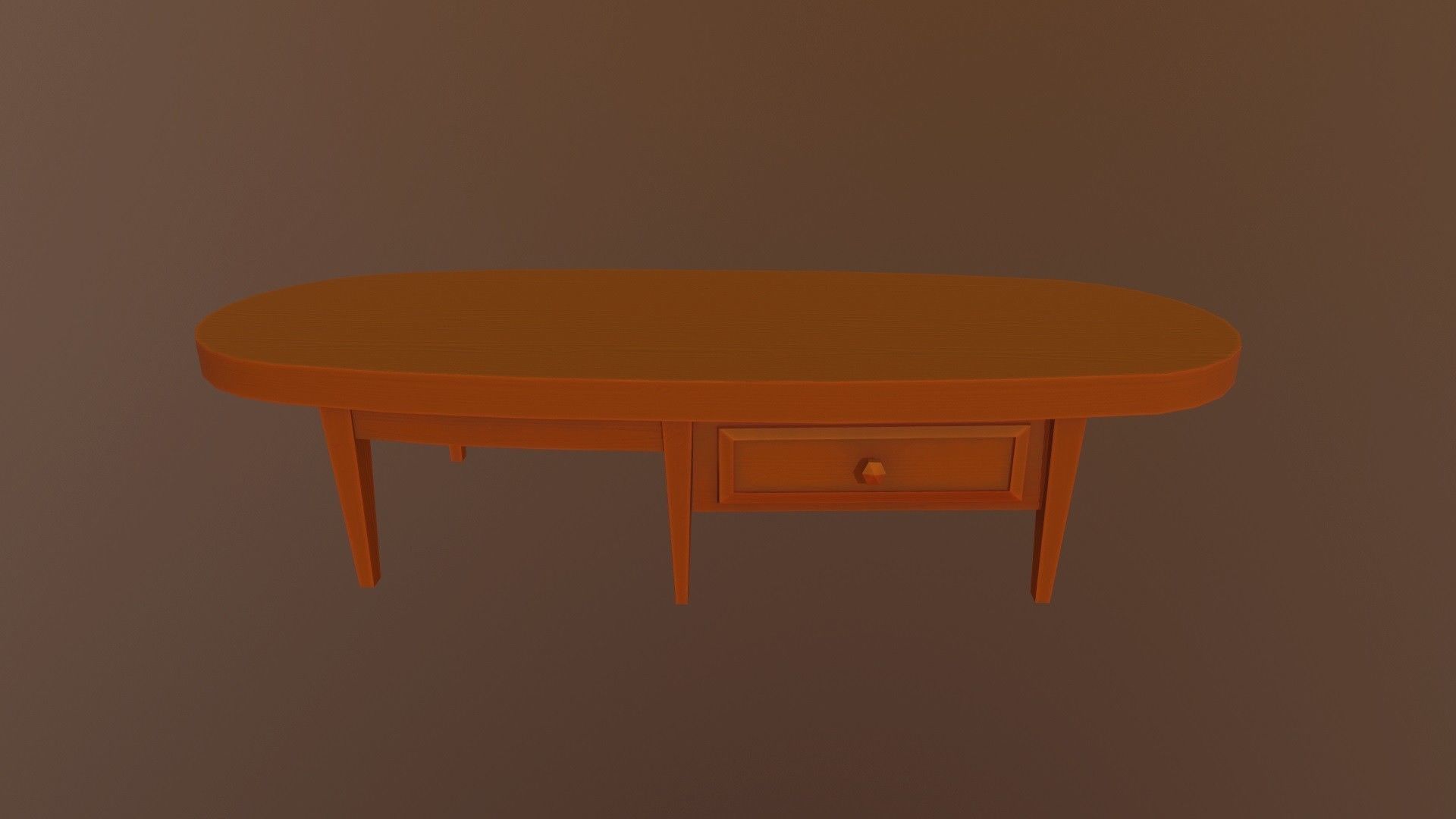 3D model Stylized Coffee Table VR / AR / low-poly | CGTrader