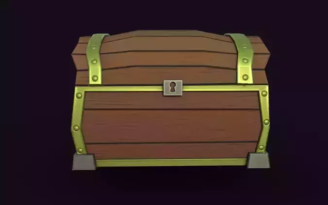 Toon stylized Chest 
