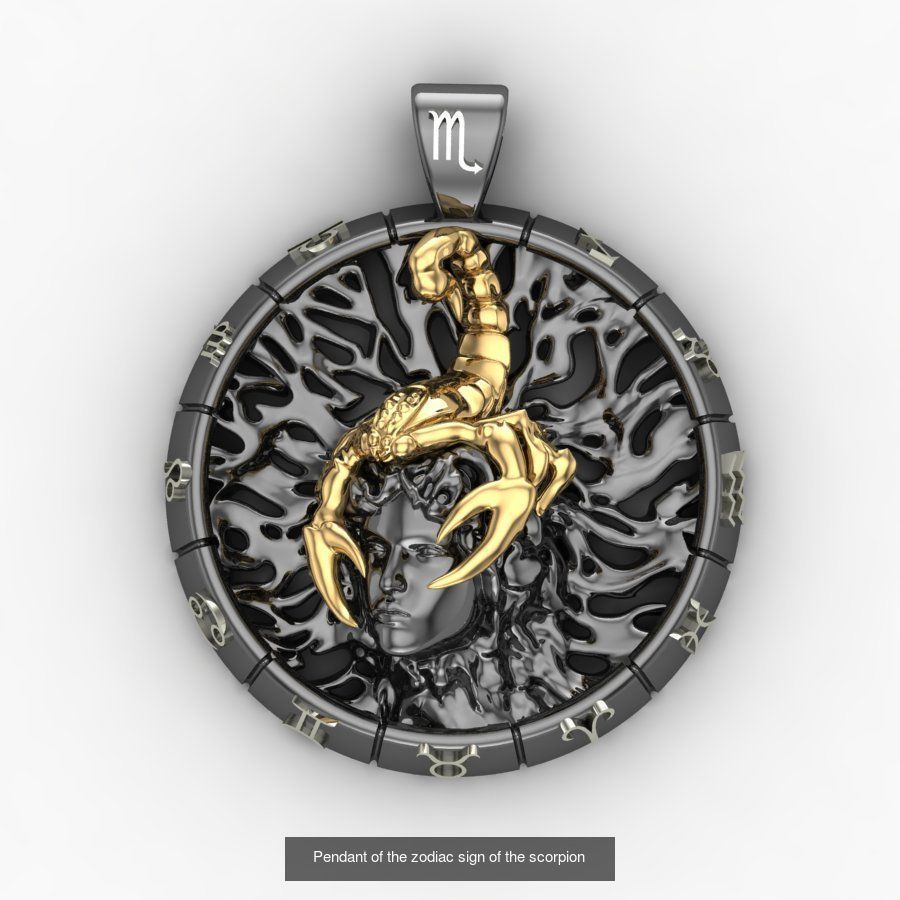 Zodiac signs 3D Model Collection_5