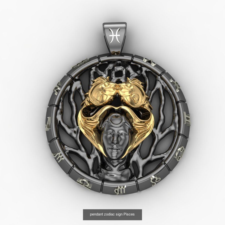 Zodiac signs 3D Model Collection_7