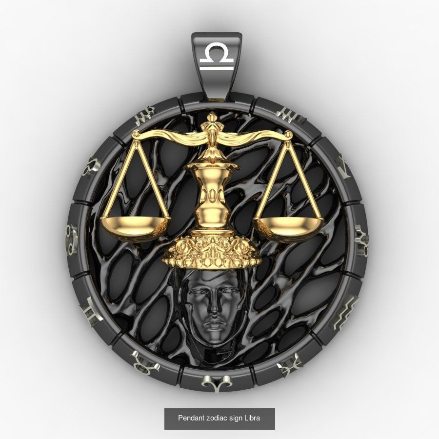 Zodiac signs 3D Model Collection_4