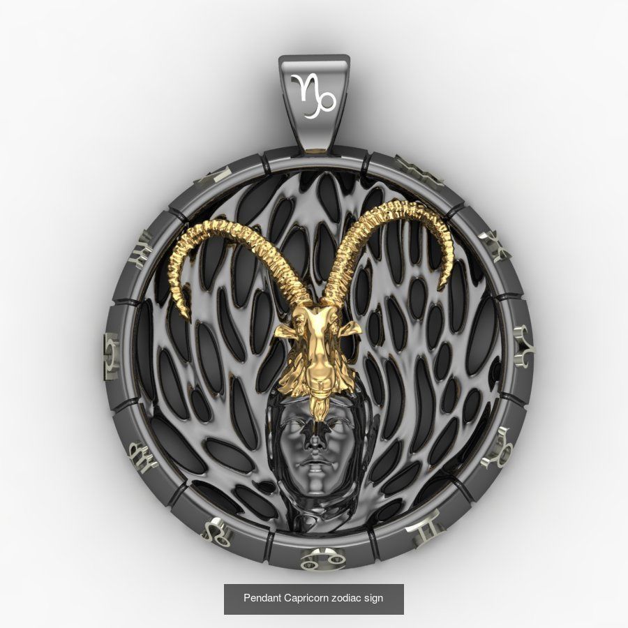 Zodiac signs 3D Model Collection_10