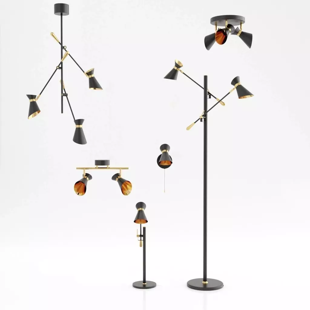 Diablo Lamp Set 3D model