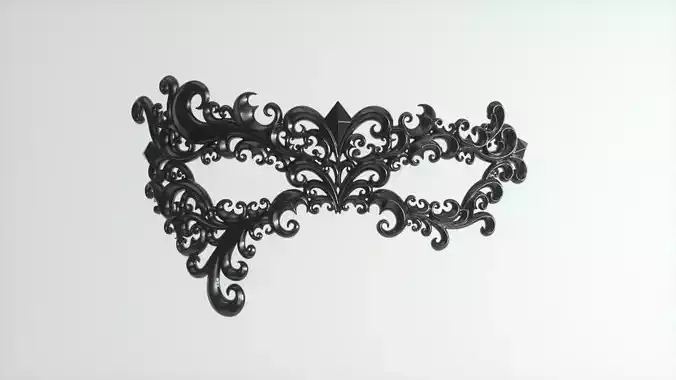 Carnival Mask 3D print model