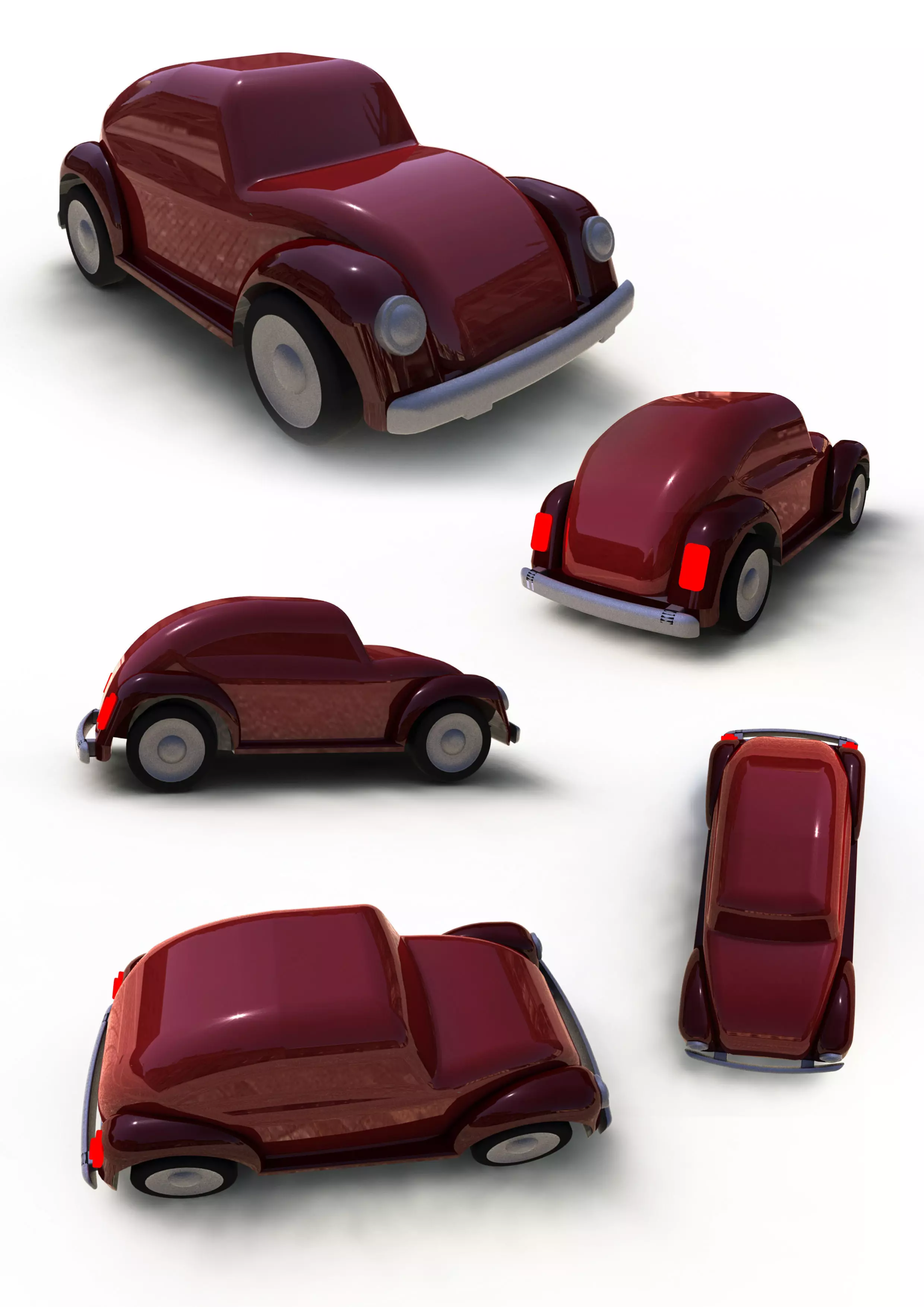 Toy Car Free 3D model_0