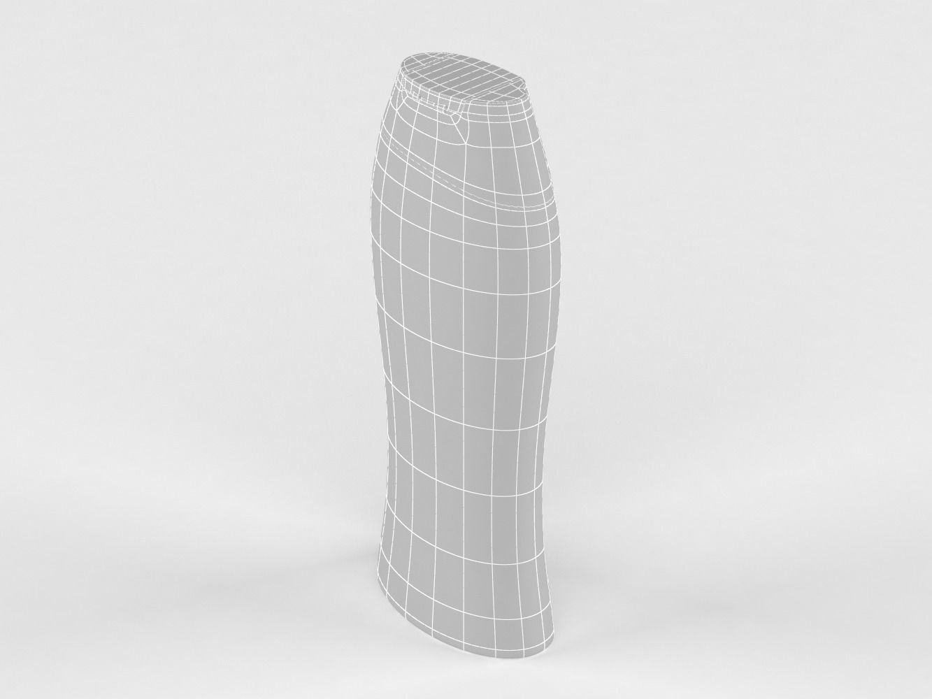Olay Sensitive Skin Unscented Body Wash 3D model_11