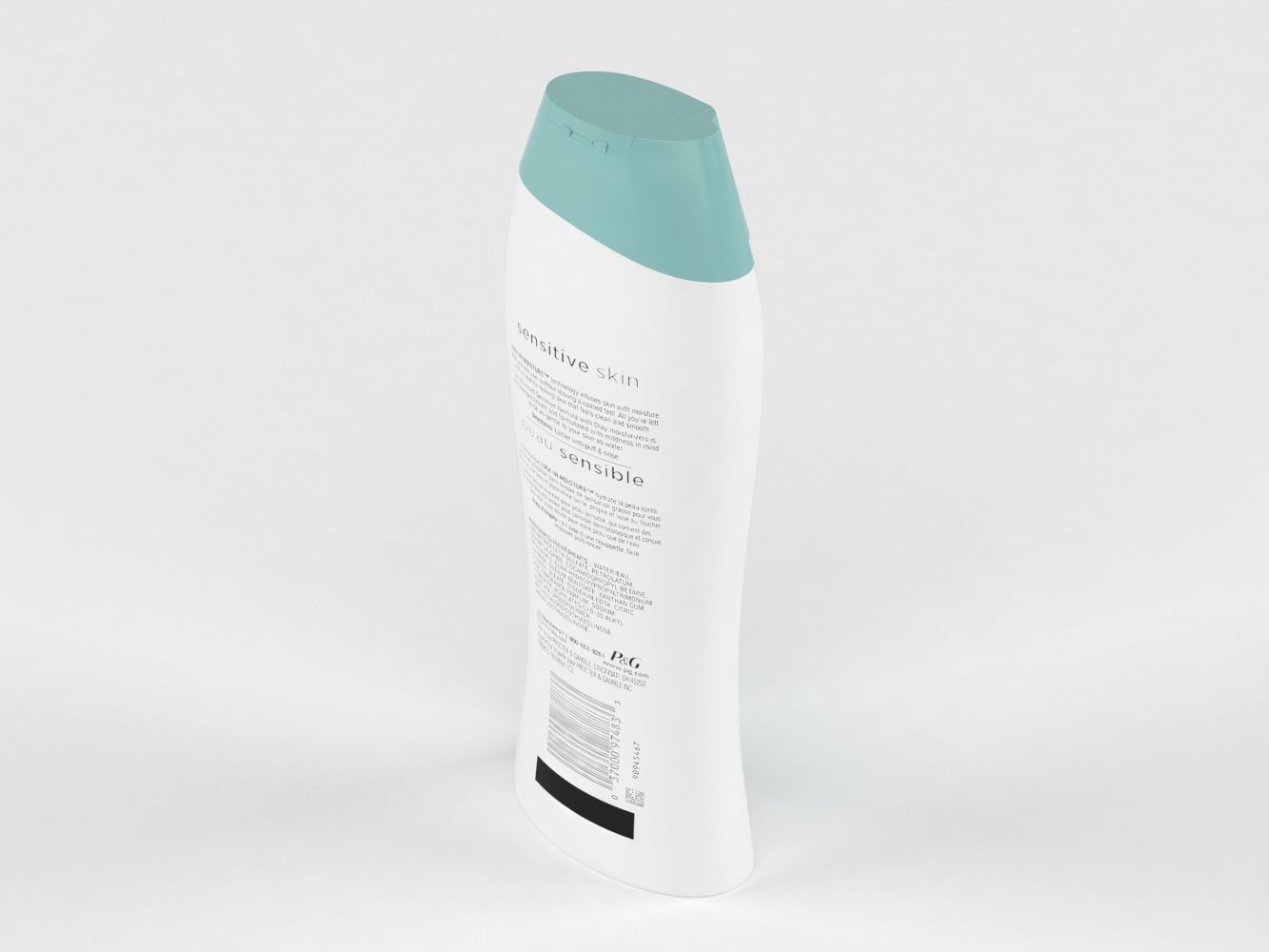 Olay Sensitive Skin Unscented Body Wash 3D model_5