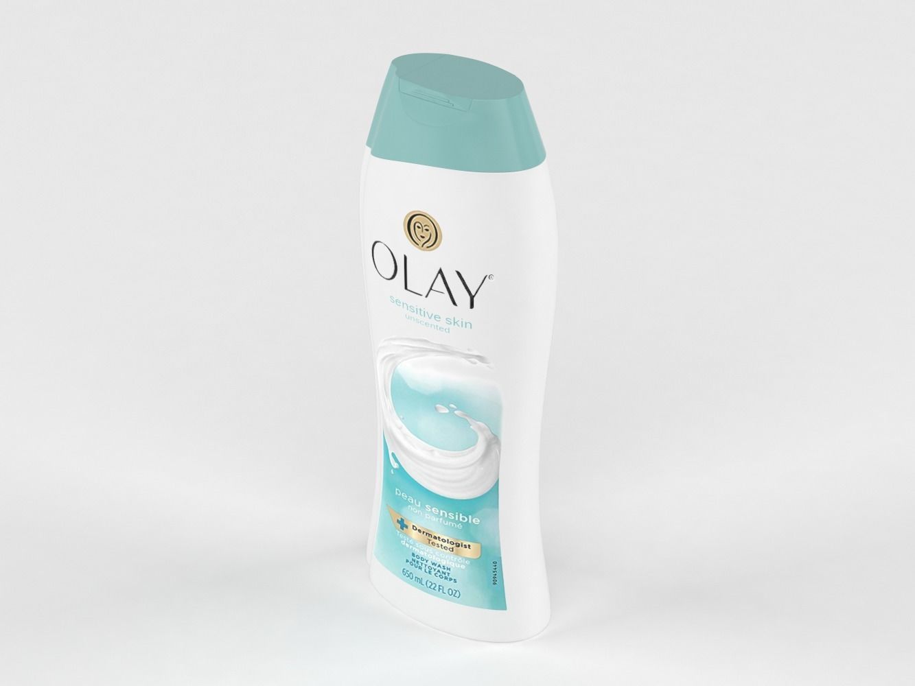 Olay Sensitive Skin Unscented Body Wash 3D model_4