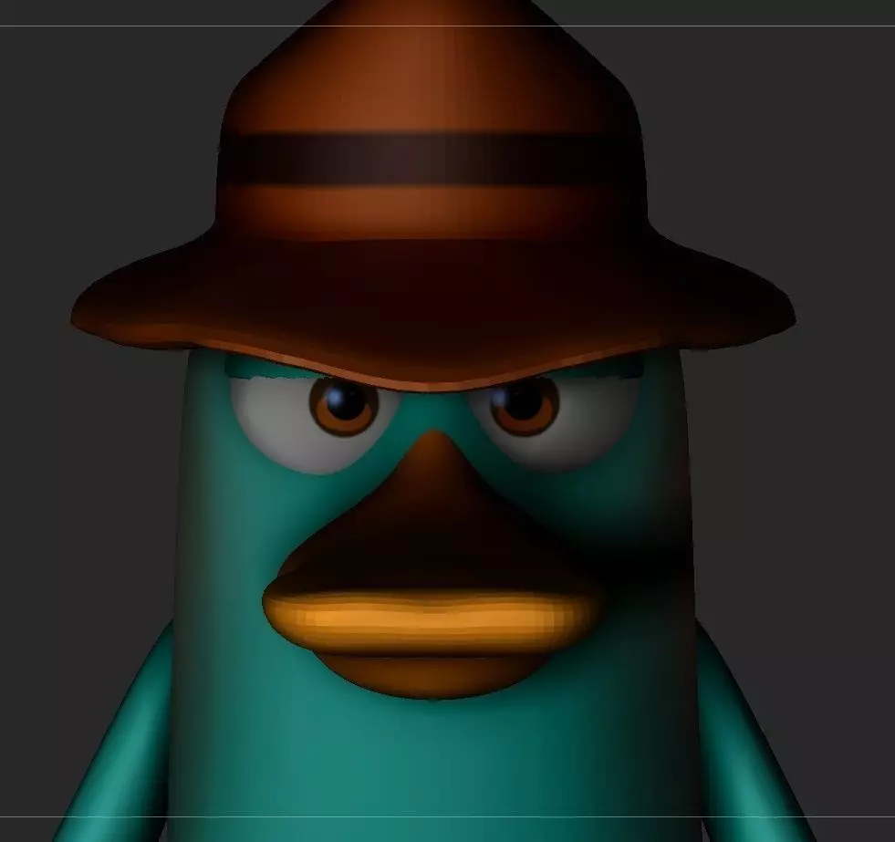 Platypus Perry 3D model