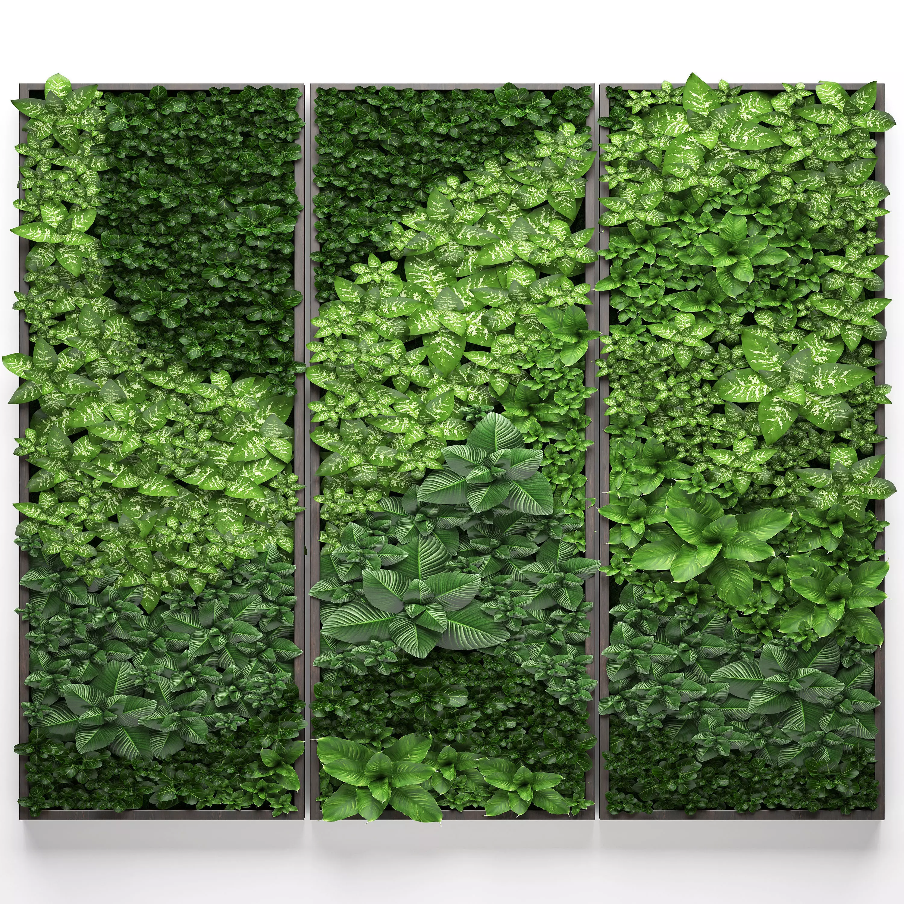  Vertical gardening 3D model_0