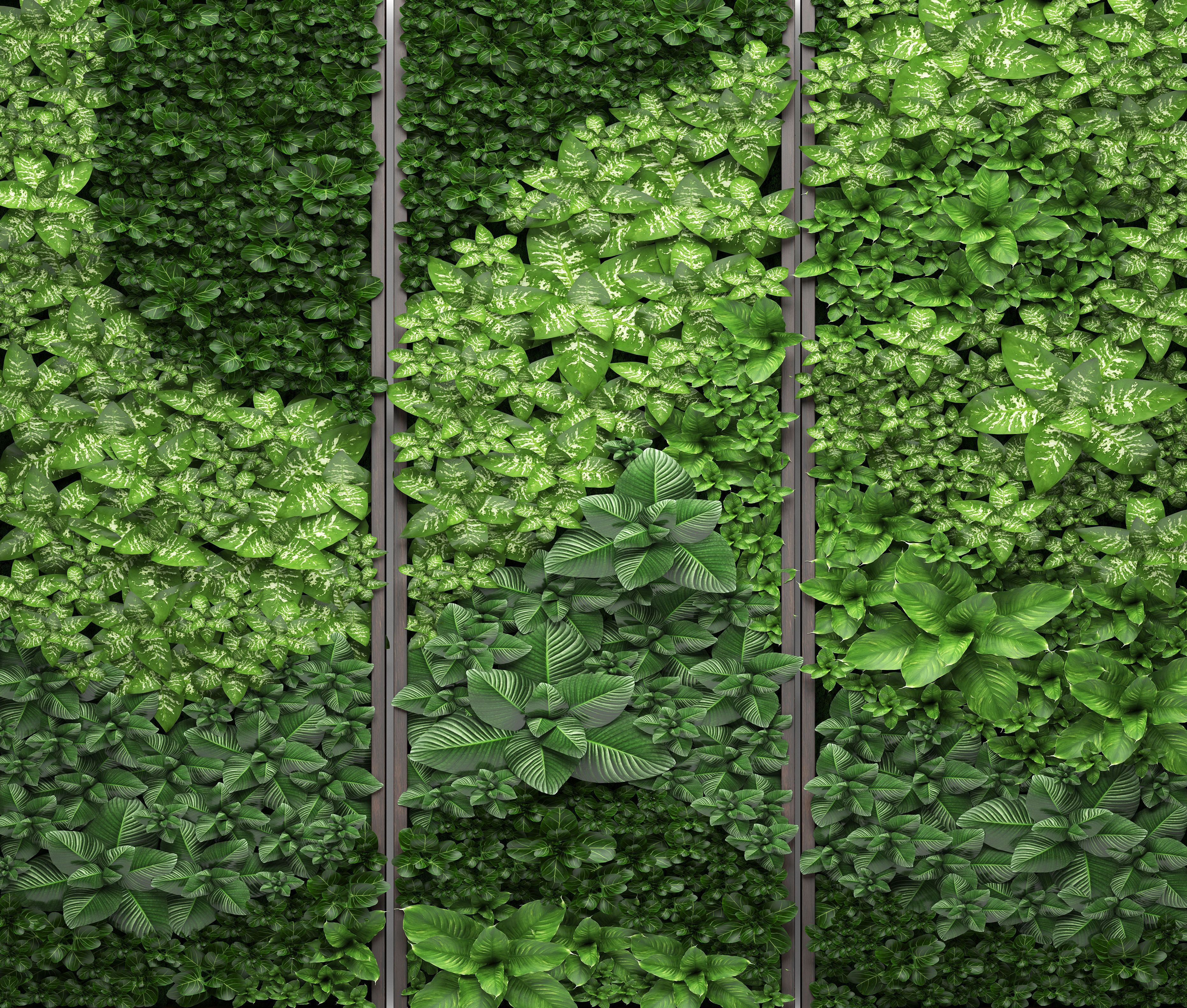  Vertical gardening 3D model_8
