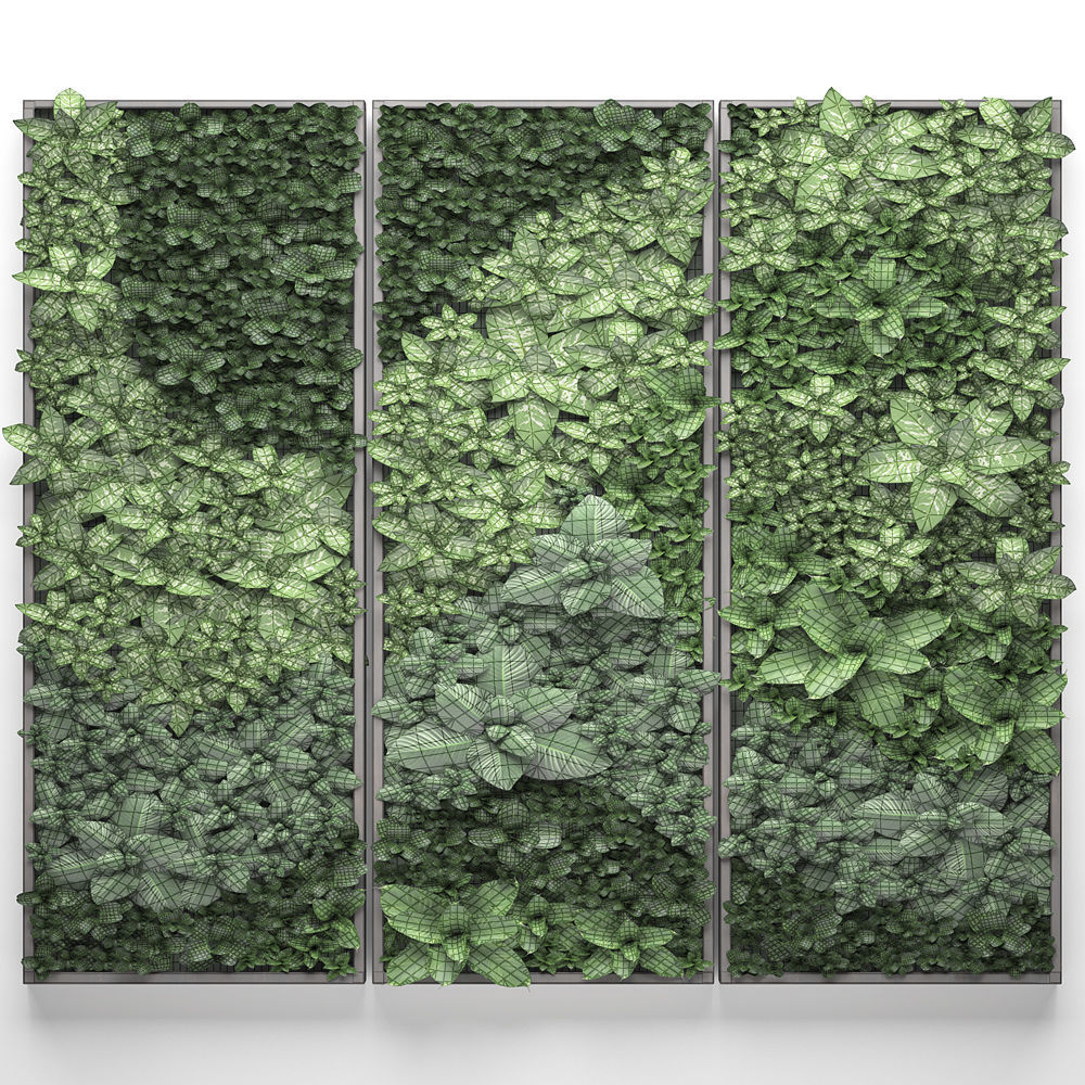  Vertical gardening 3D model_6
