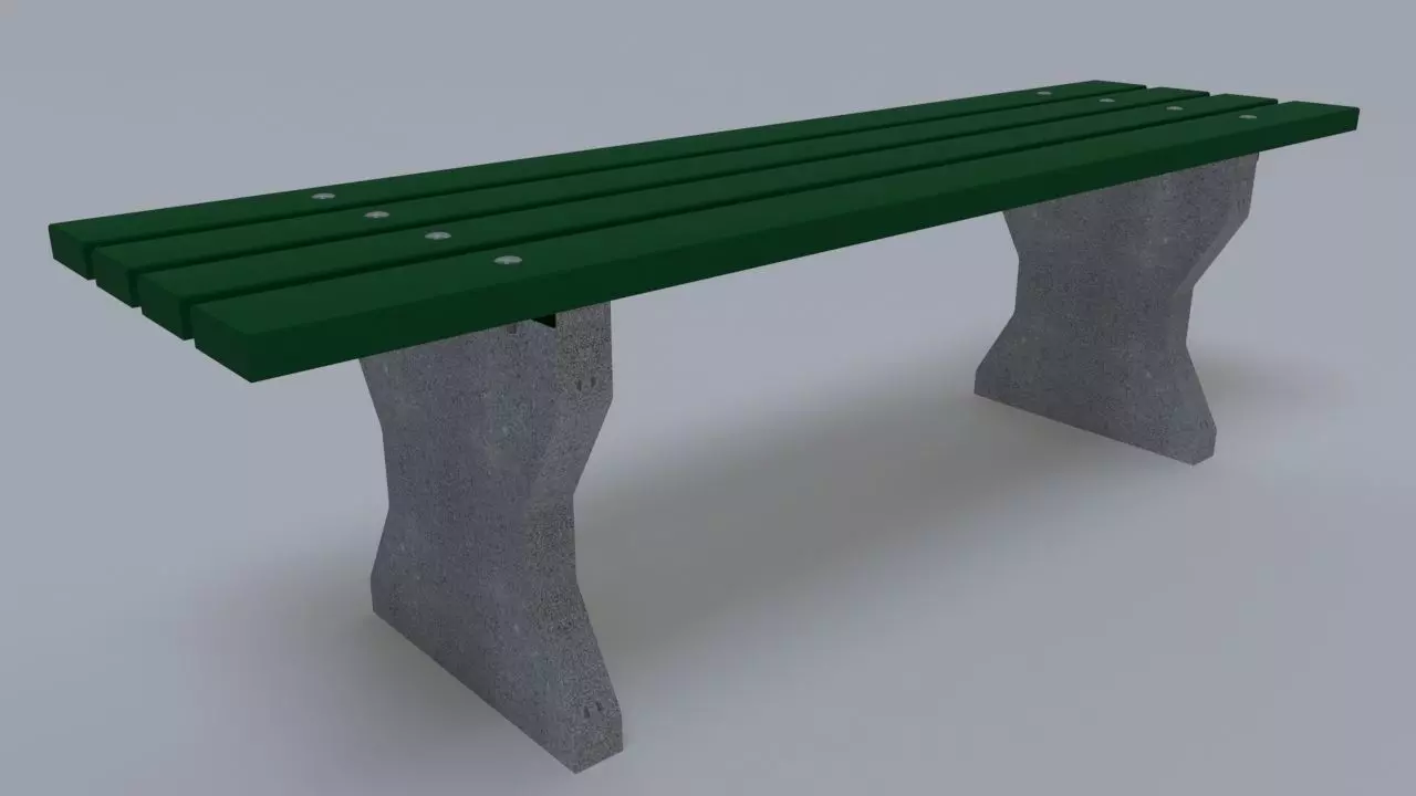 Bench Free 3D model