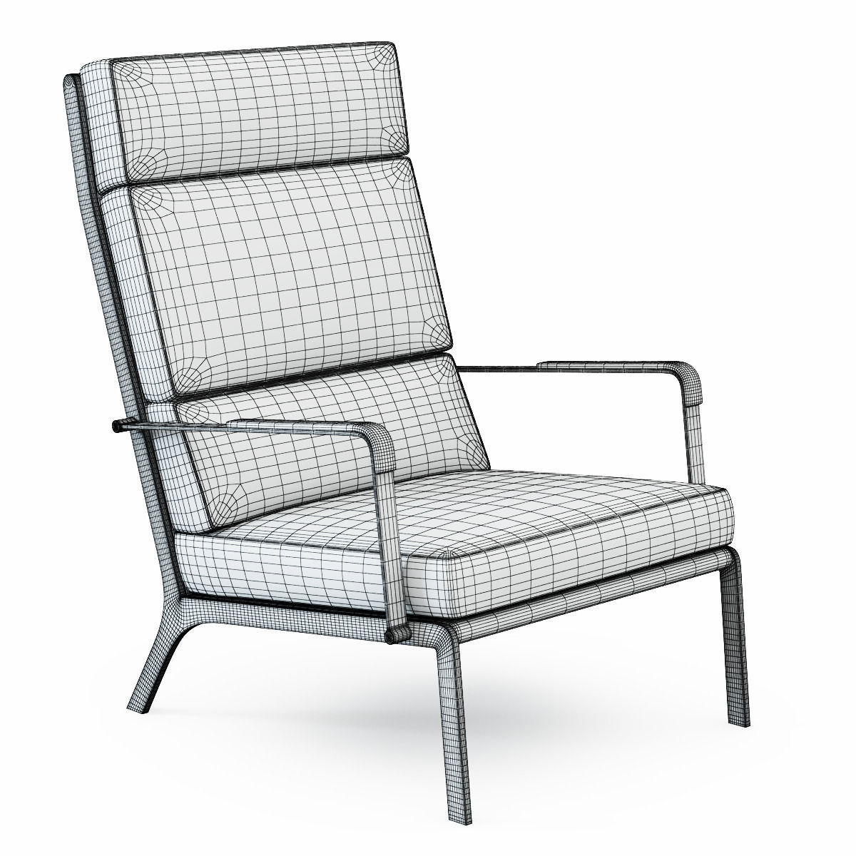 Armchair GILBERT by Jaime Casadesus 3D model_1