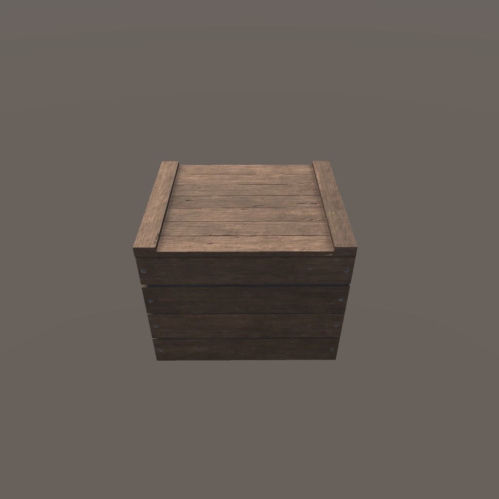 Crate - Mobile - VR Ready Low-poly 3D model_10