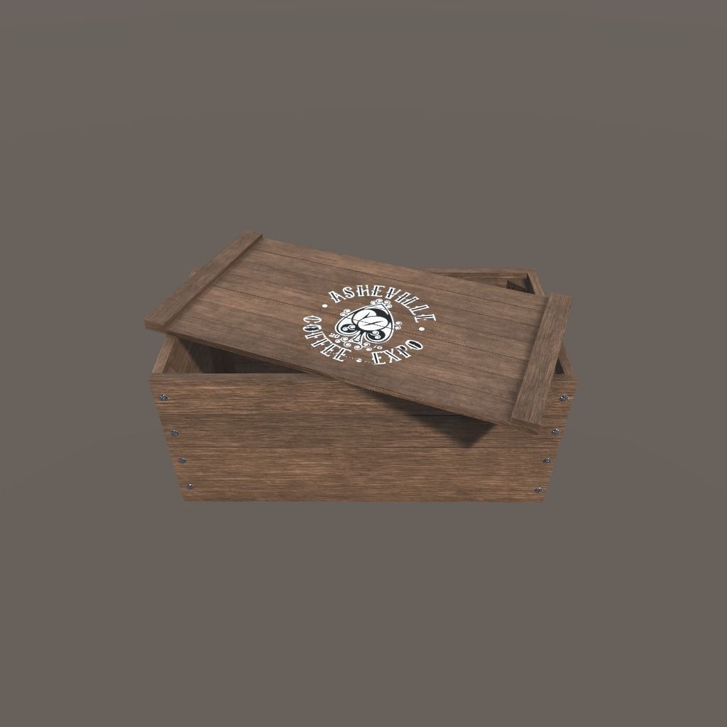 Crate - Mobile - VR Ready Low-poly 3D model_7