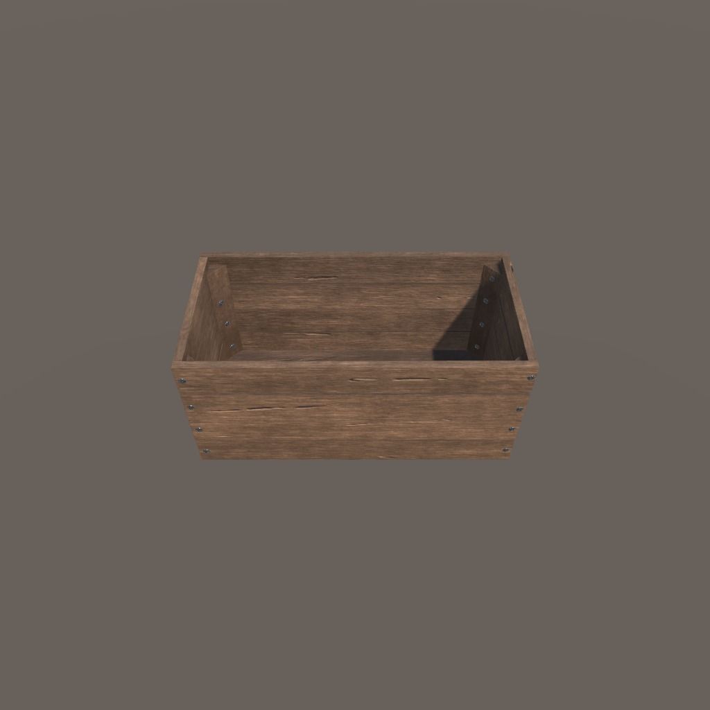Crate - Mobile - VR Ready Low-poly 3D model_11