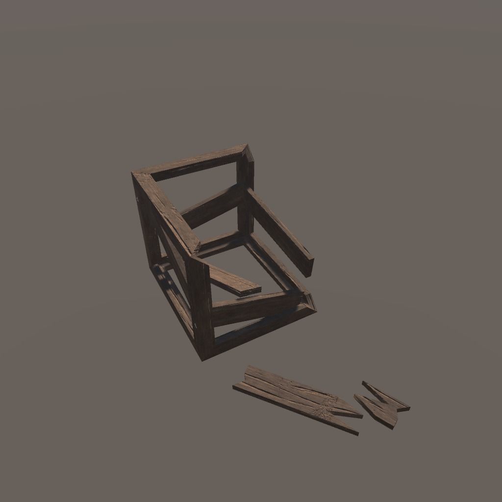 Crate - Mobile - VR Ready Low-poly 3D model_5