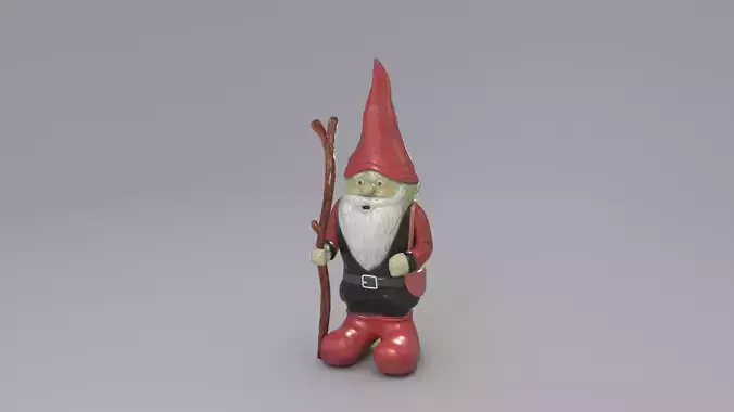 Garden Gnome 3D Model