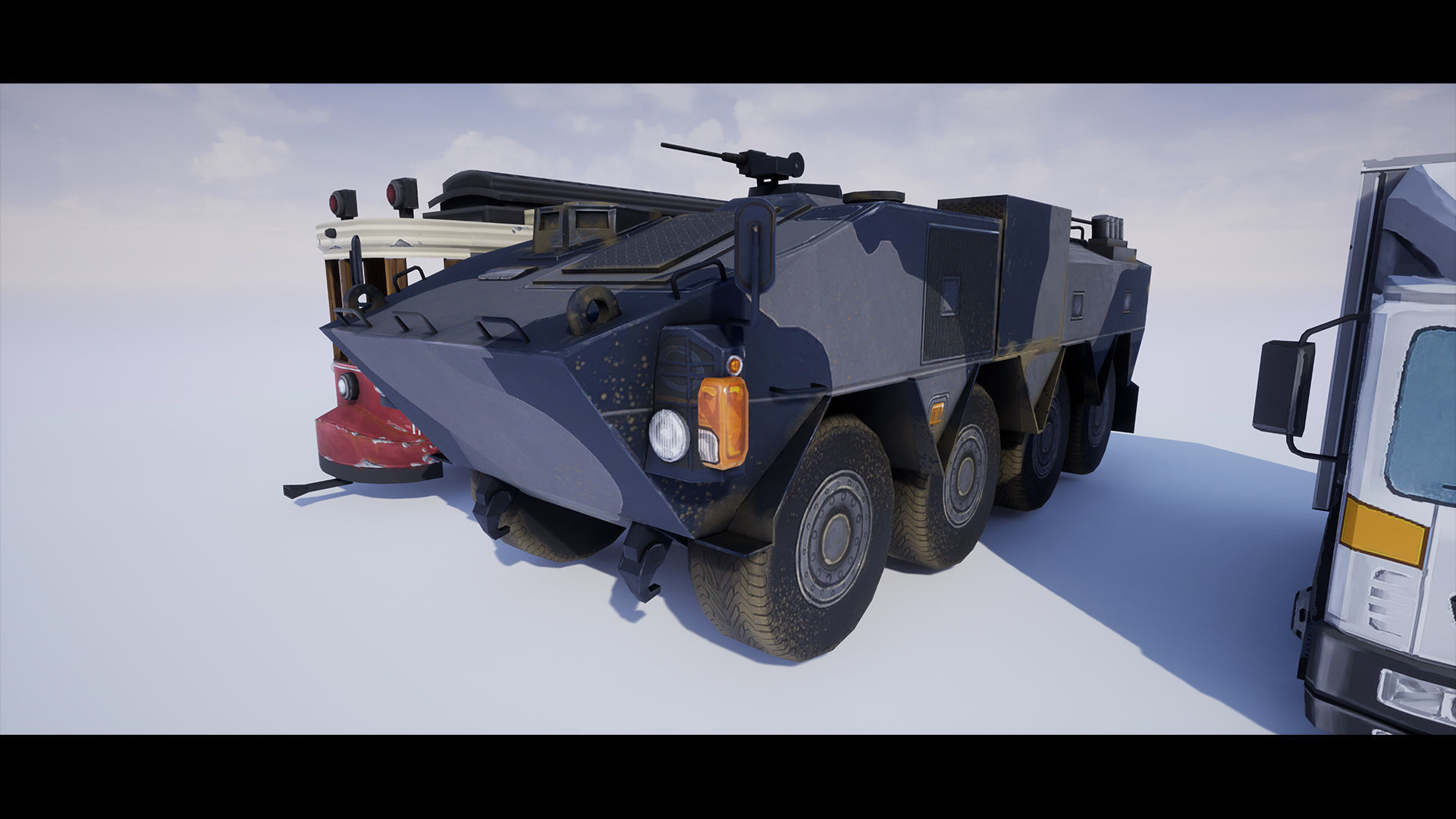 Stylized Cars Low-poly 3D model_5