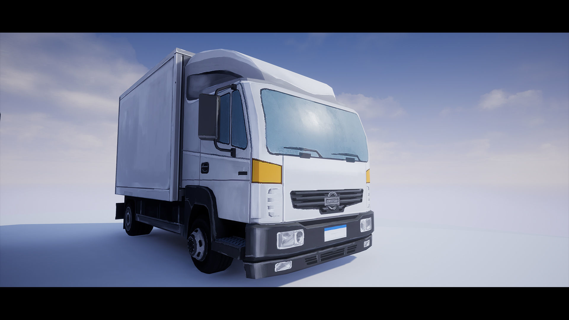 Stylized Cars Low-poly 3D model_6