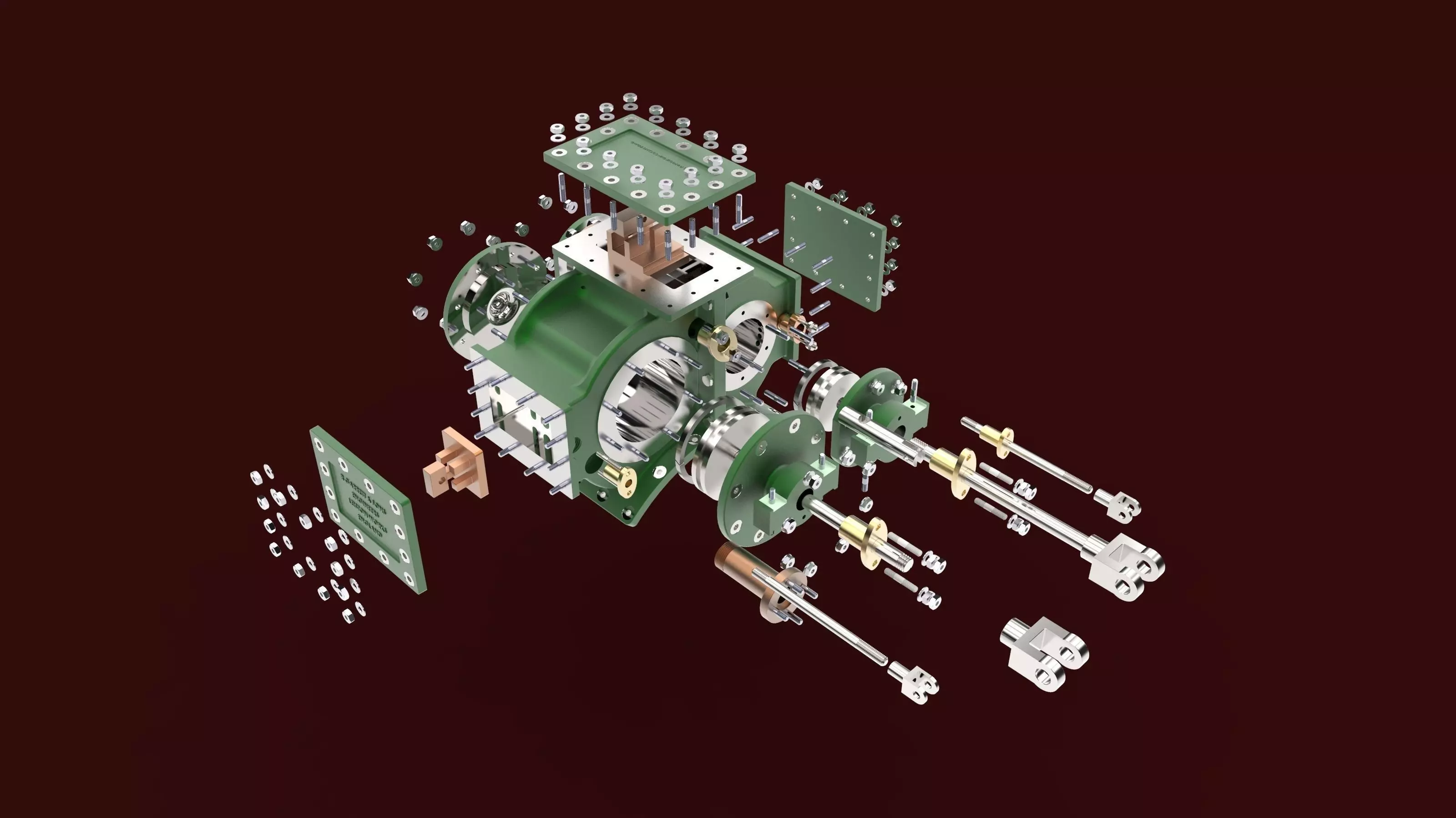 Garret Steam Stationery Engine Free 3D print model_0