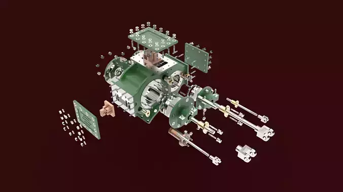 Garret Steam Stationery Engine Free 3D print model