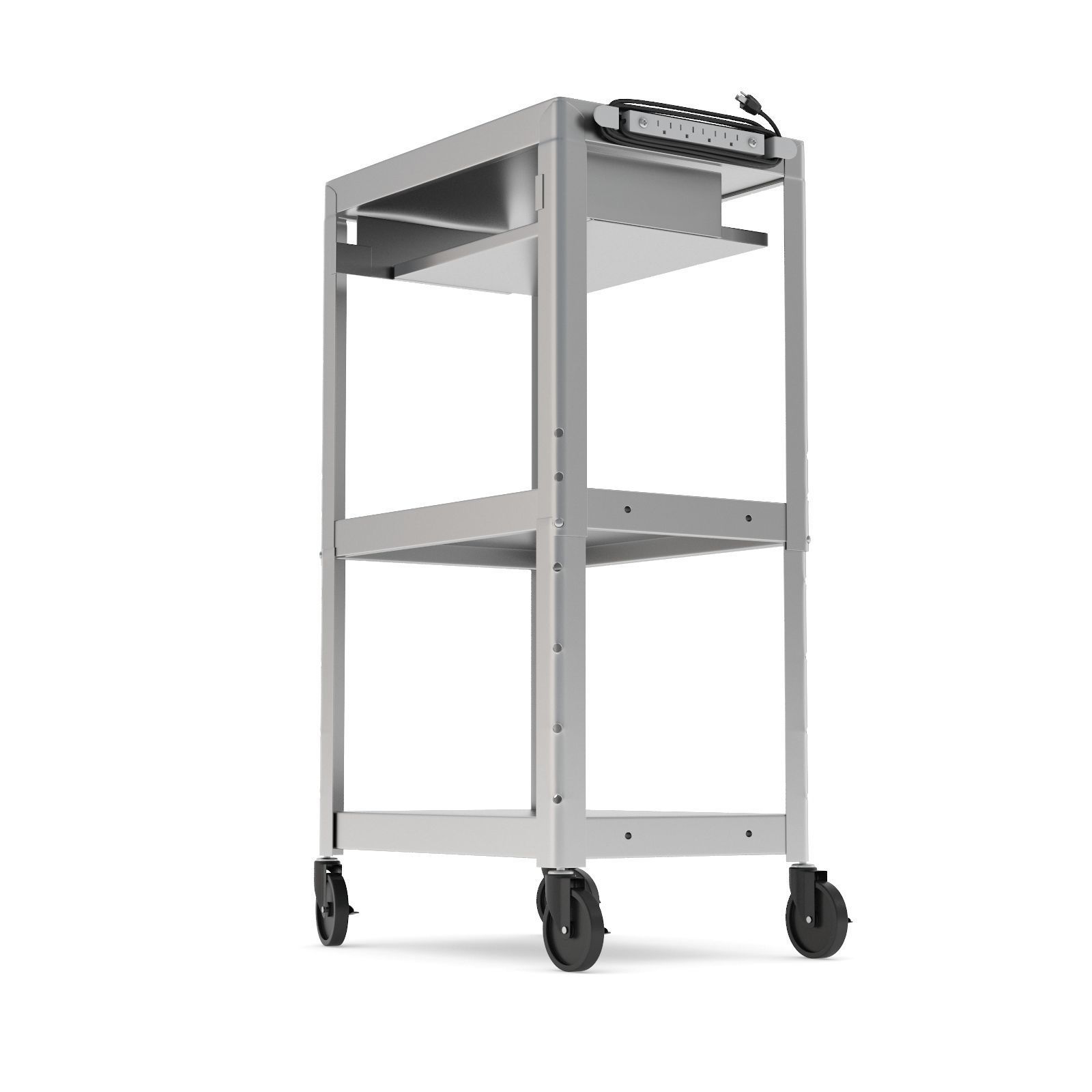 Medical Mobile Computer Cart 3D model_5